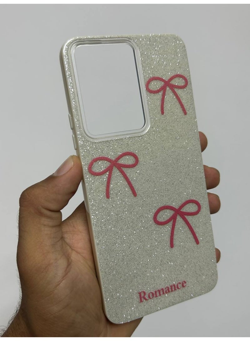 Romace Bowknot Back Case Compatible with Phone Oppo Reno 13 5G - Image 1